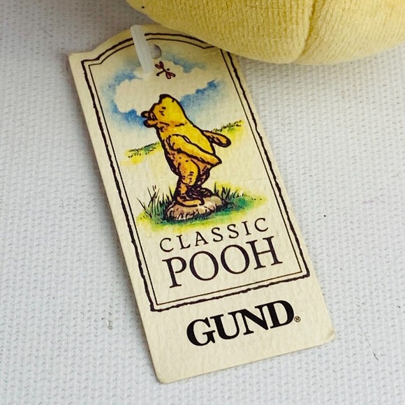 Gund Classic Pooh Winnie the Pooh 6" Plush Chime Ball Room Decor Stuffed Toy - Picture 5 of 9
